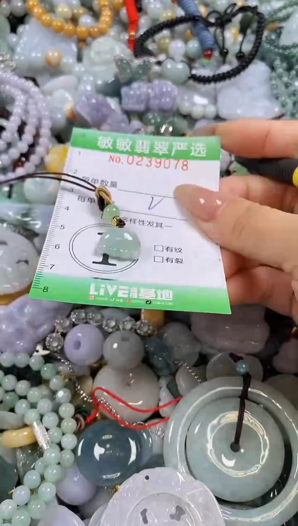翡翠未镶嵌颈饰闪购0239078