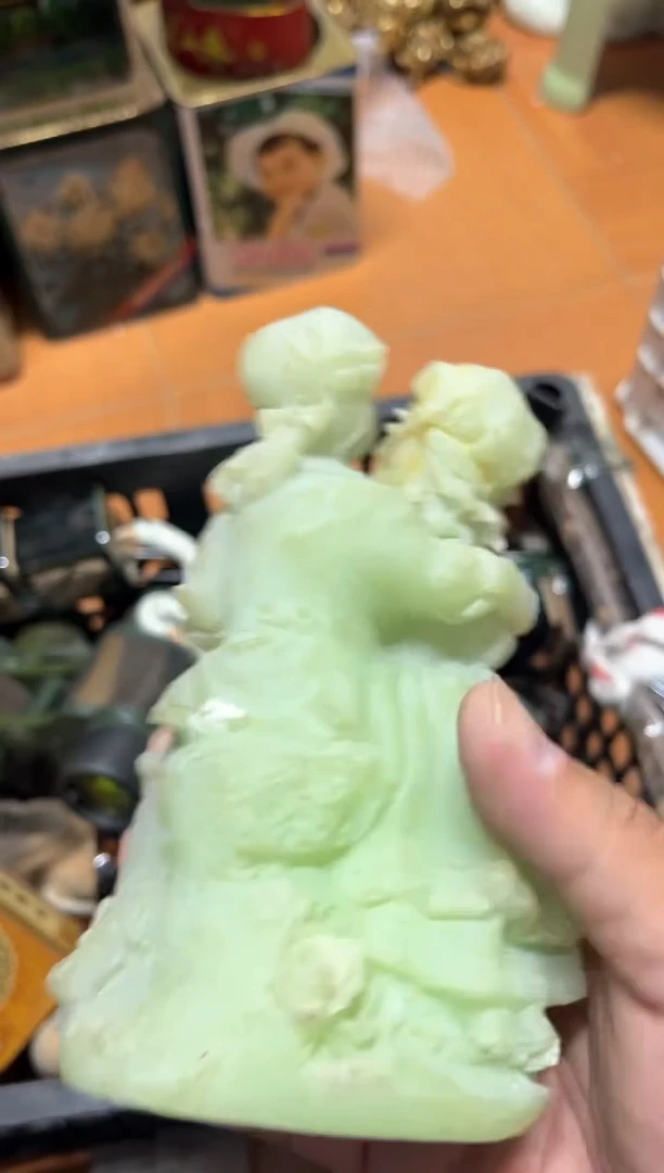 手工艺品琉璃江**噗摆件