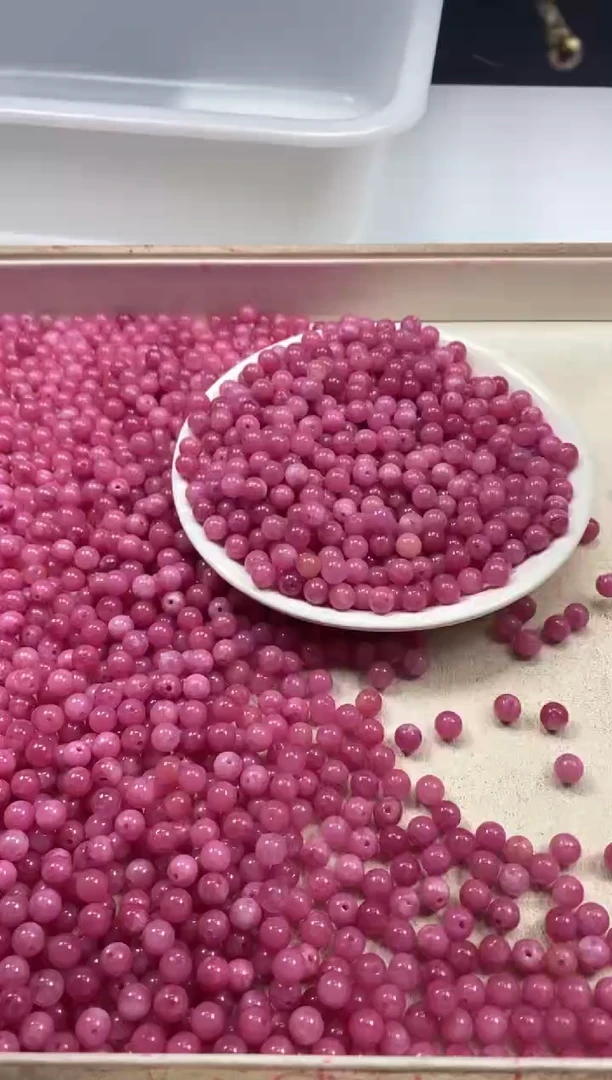 【闪购商品】玛瑙/玉髓颈饰未镶嵌W820红纹石6mm*50颗