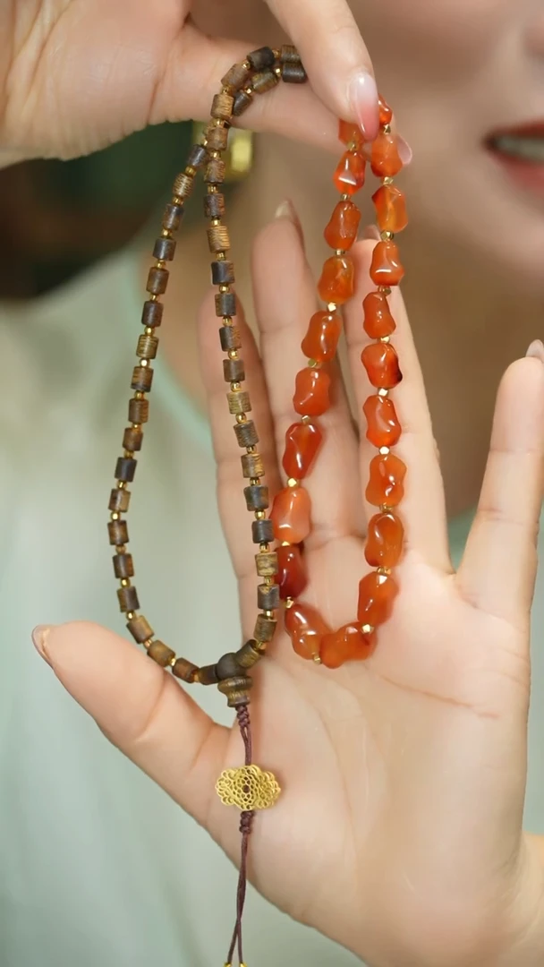 【闪购商品】玛瑙/玉髓项链未镶嵌支持48小时鉴赏