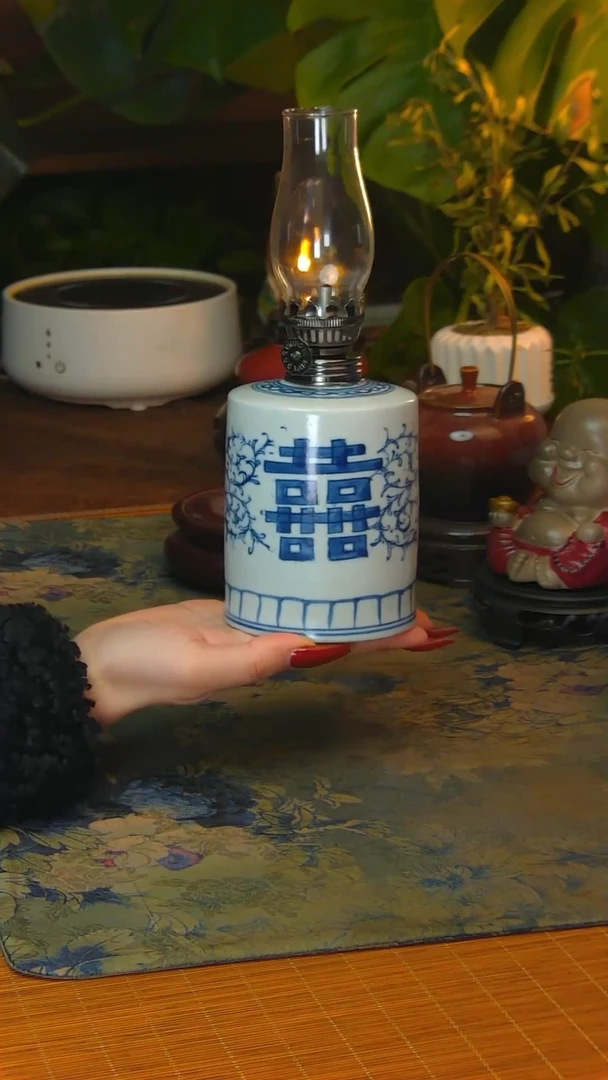 【闪购商品】景德镇陶瓷灯摆件