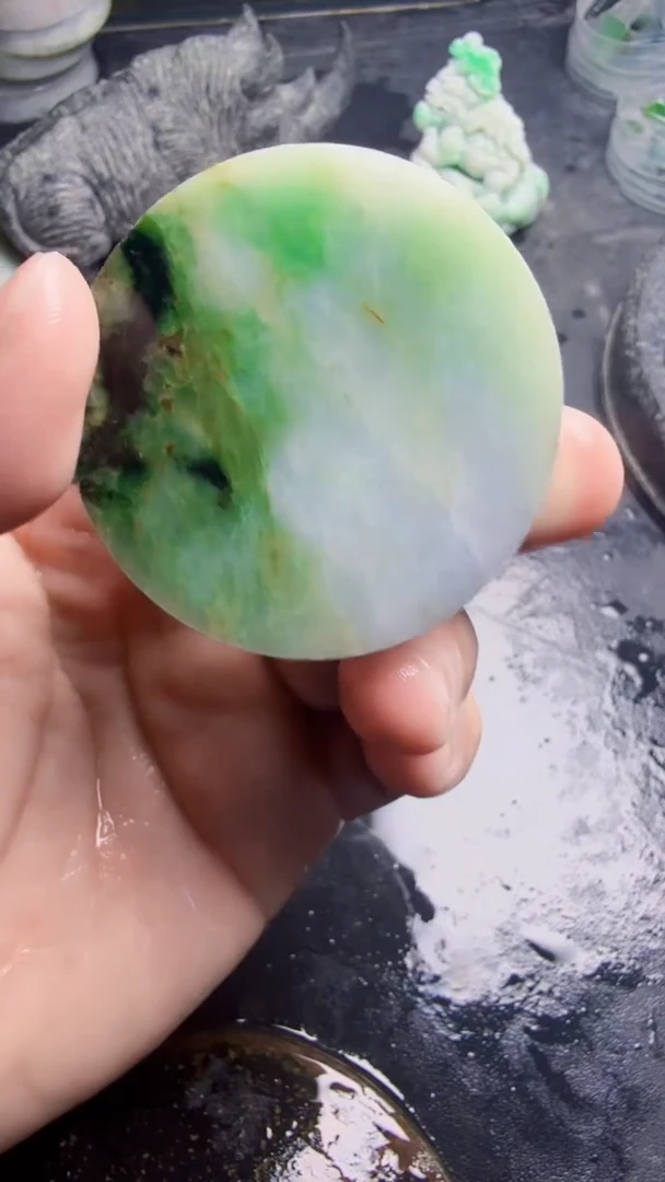 未镶嵌挂件翡翠天然翡翠125