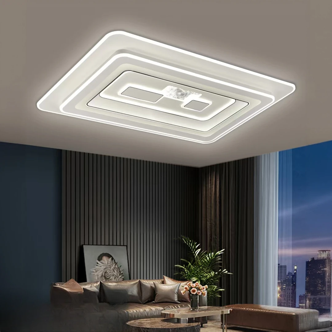 光影流年全光谱吸顶灯客厅灯卧室灯简约灯饰轻奢房间家用超亮