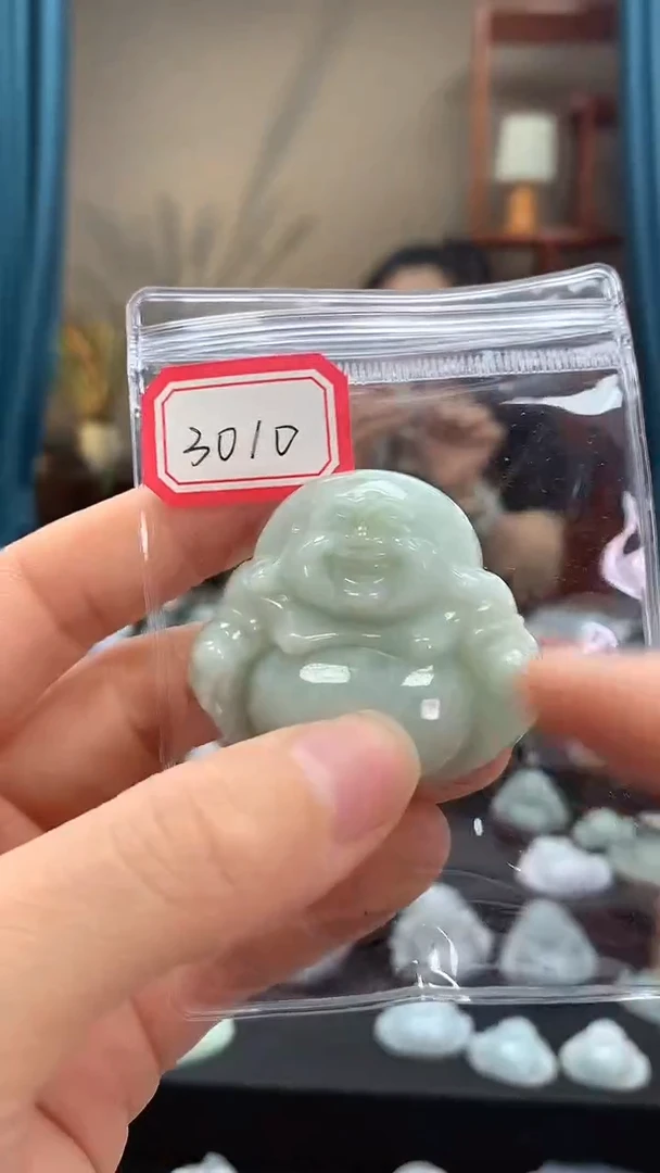 颈饰未镶嵌翡翠佛3010