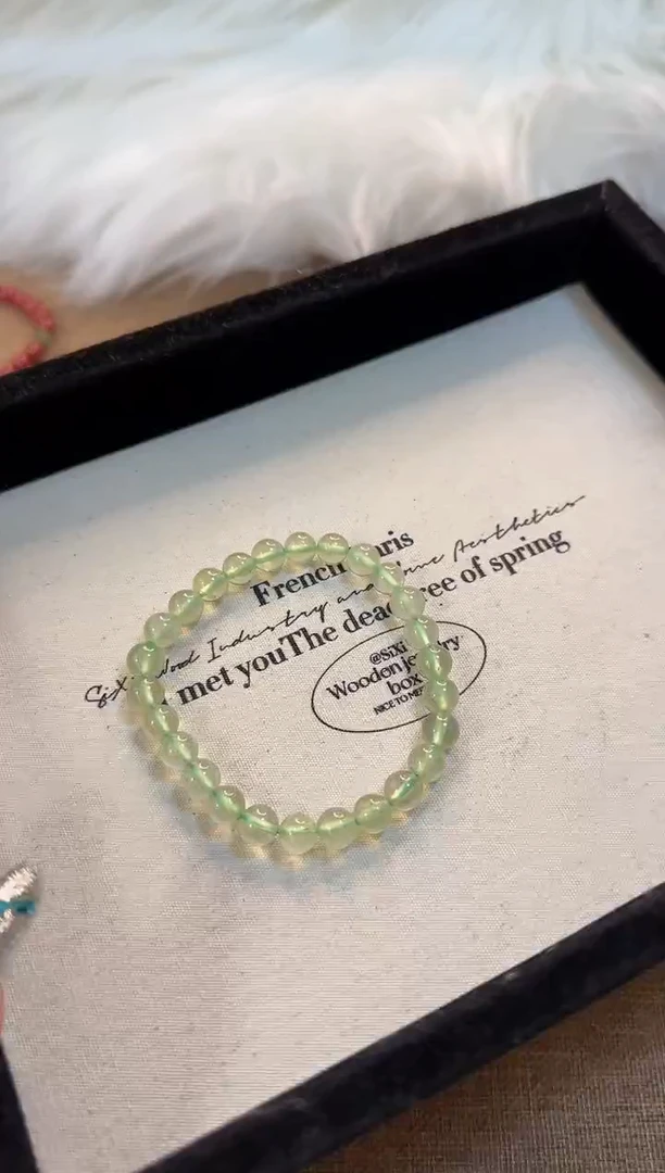 【闪购商品】葡萄石手串未镶嵌LY1194