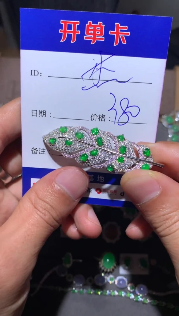 【闪购商品】翡翠颈饰银S925镶嵌 俊杰。
