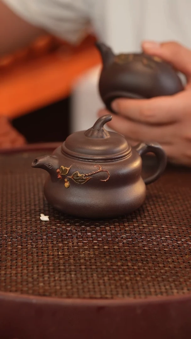 茶壶紫砂苍*原矿手工制作