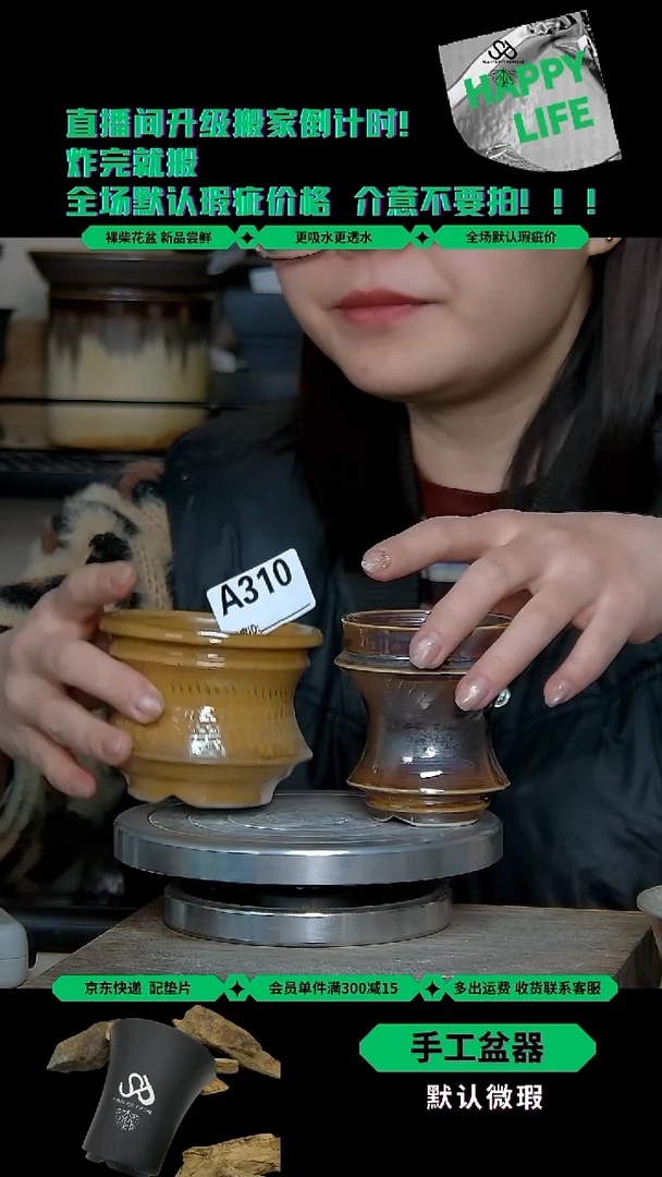 陶瓷310 2只 卡8口内