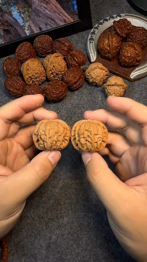 把件文玩核桃文玩核桃磨盘