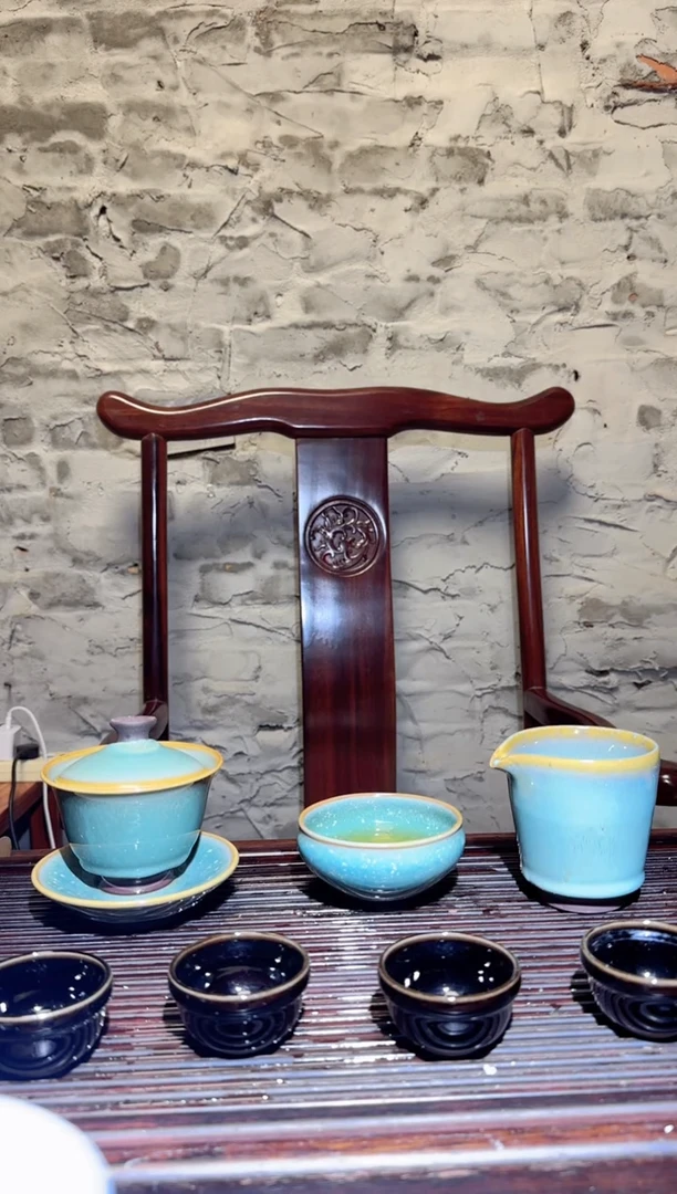 茶盏149柴烧鬼才窑神-倪锋