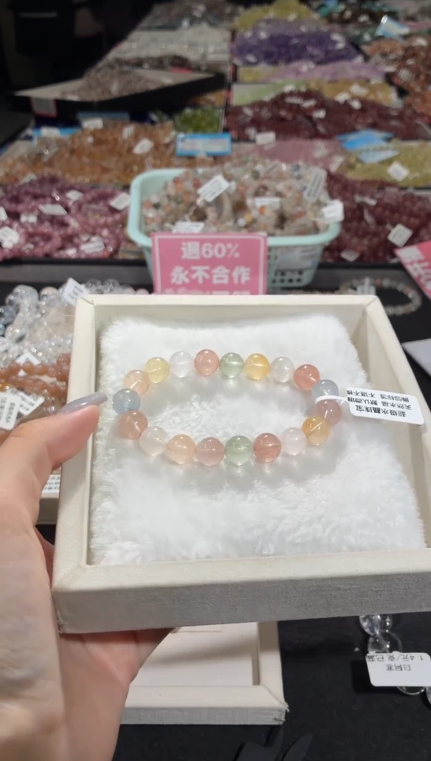 未镶嵌手链水晶284号 多样性发一A  10+