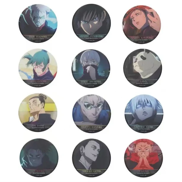 【日谷】咒术回战 五弹浮雕 二出一 吧唧【拆盒】盲盒（直播间代拆）