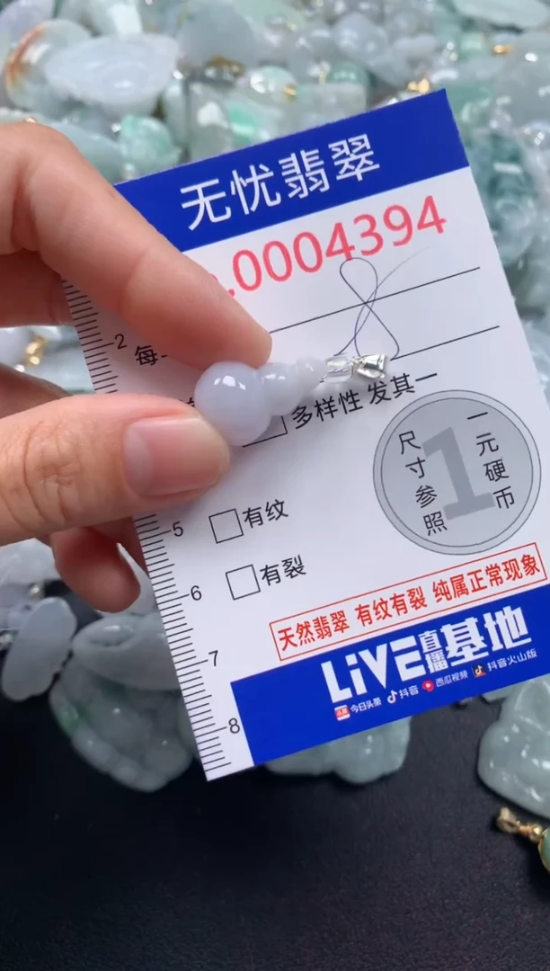 颈饰未镶嵌翡翠4394