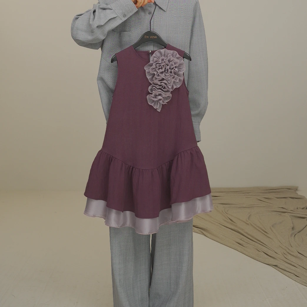 I'm Vena<晚尔>2025女童夏款连衣裙50L3885