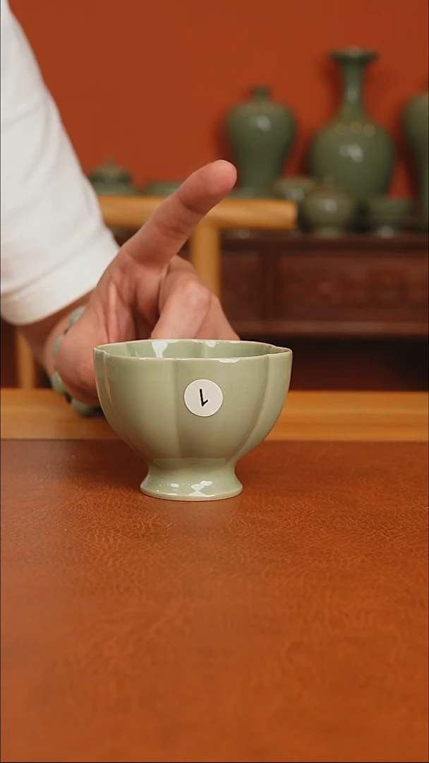 越窑秘色瓷宋盏二级品