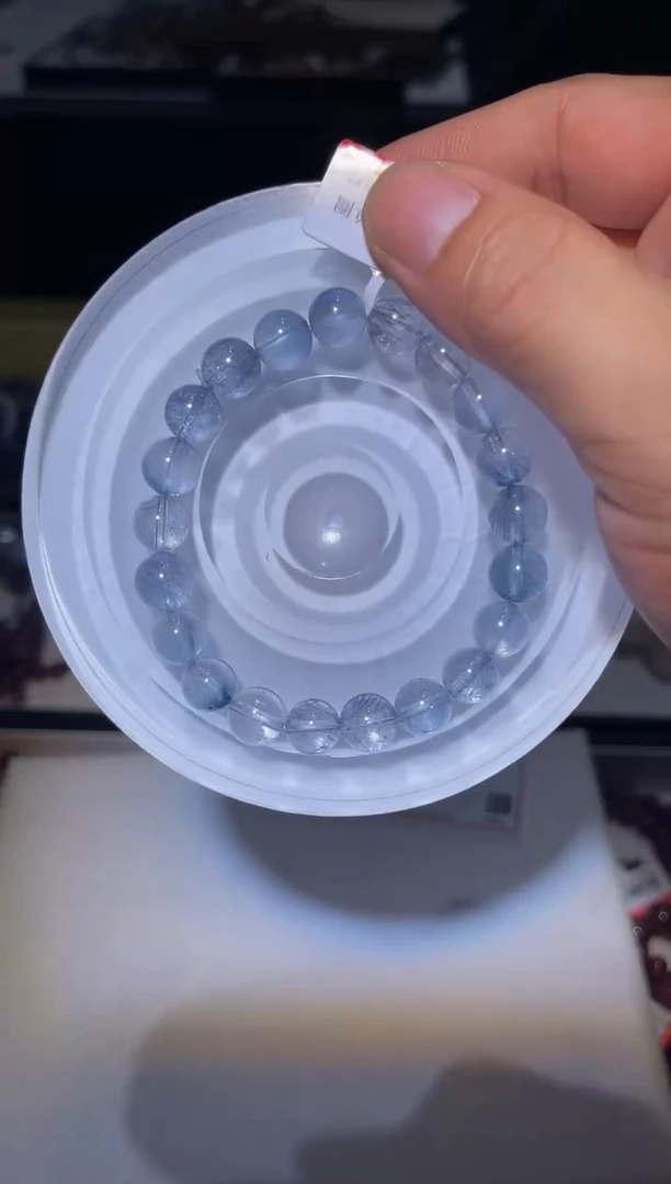 未镶嵌手链水晶L25-蓝钢丝单圈多样性发其一