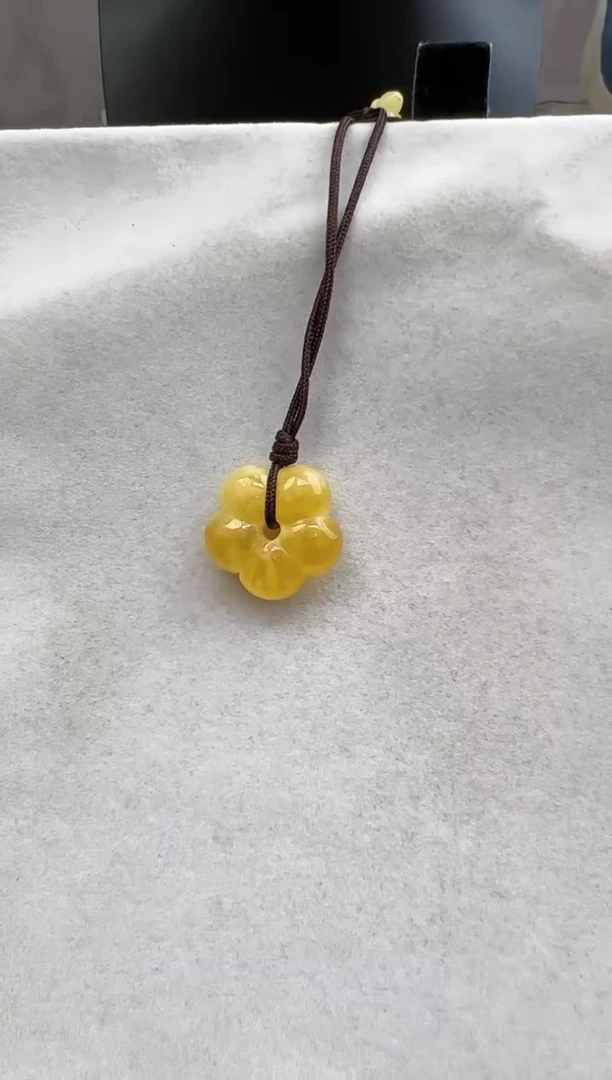 【闪购商品】琥珀裸石未镶嵌10204037-吊坠