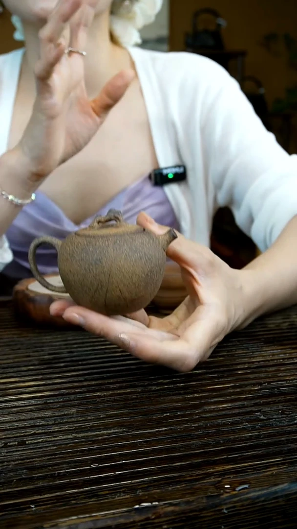 【静悟斋品牌 】 黄泥段苹果圆满壶