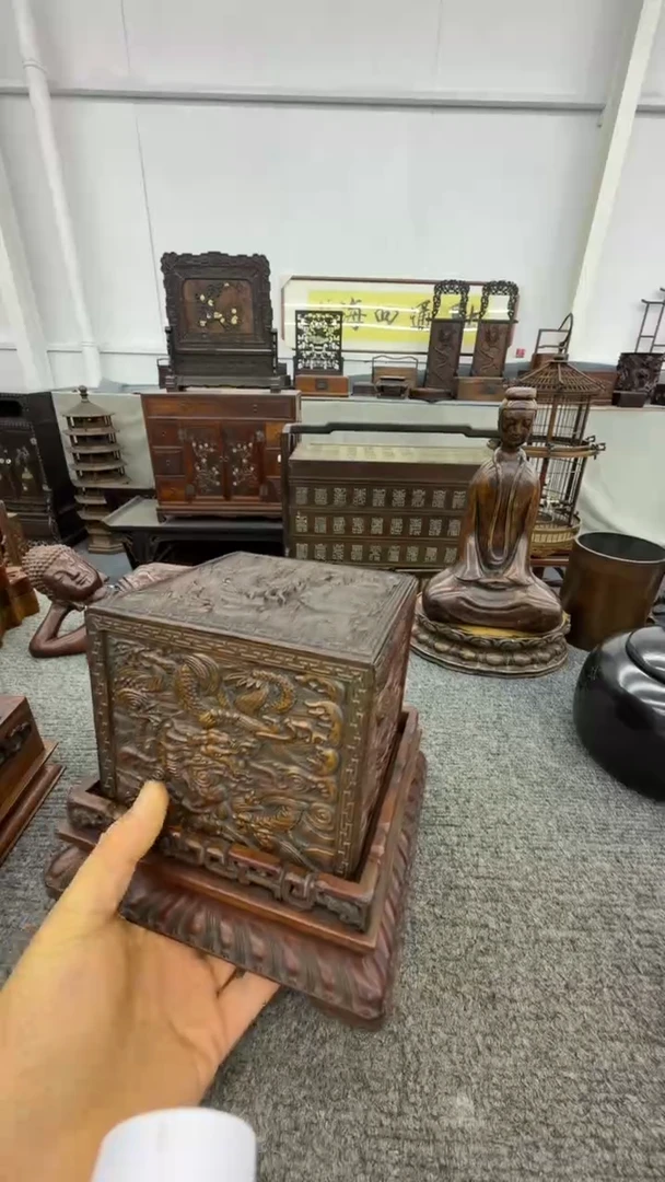 木盒印盒（明清木器）