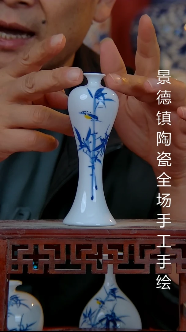 摆件陶瓷景德镇陶瓷 全场手工手绘