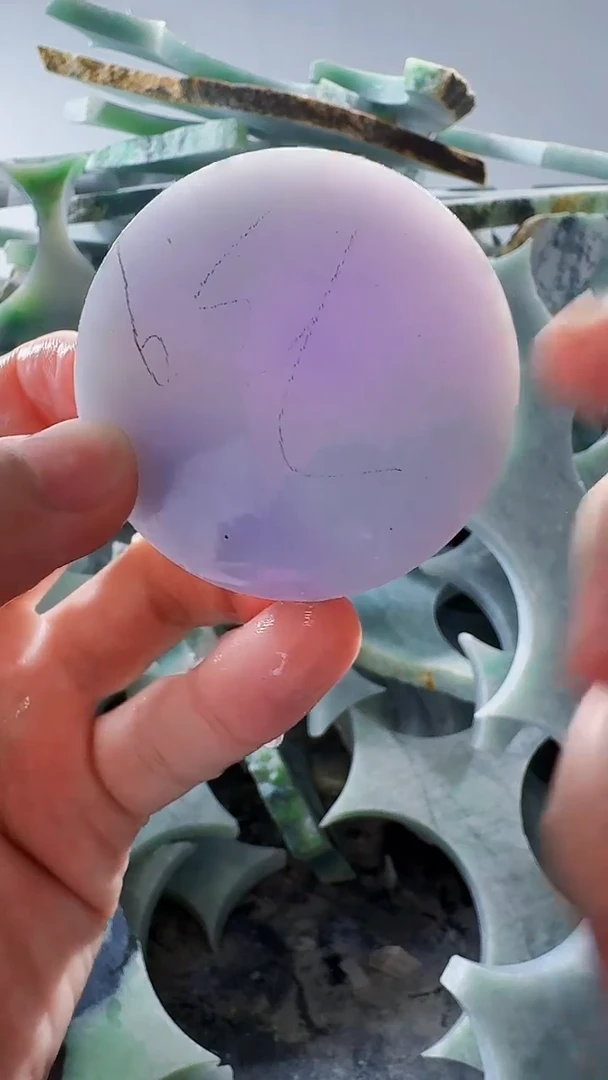 裸石翡翠缅甸翡翠A货文497