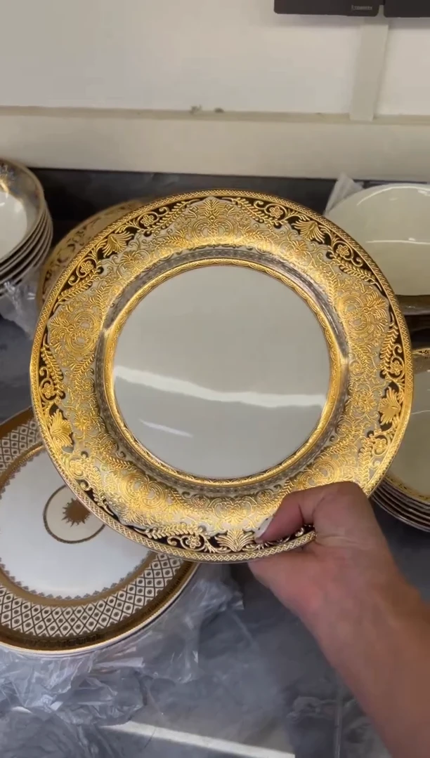 瓷片9寸平盘孤品福利