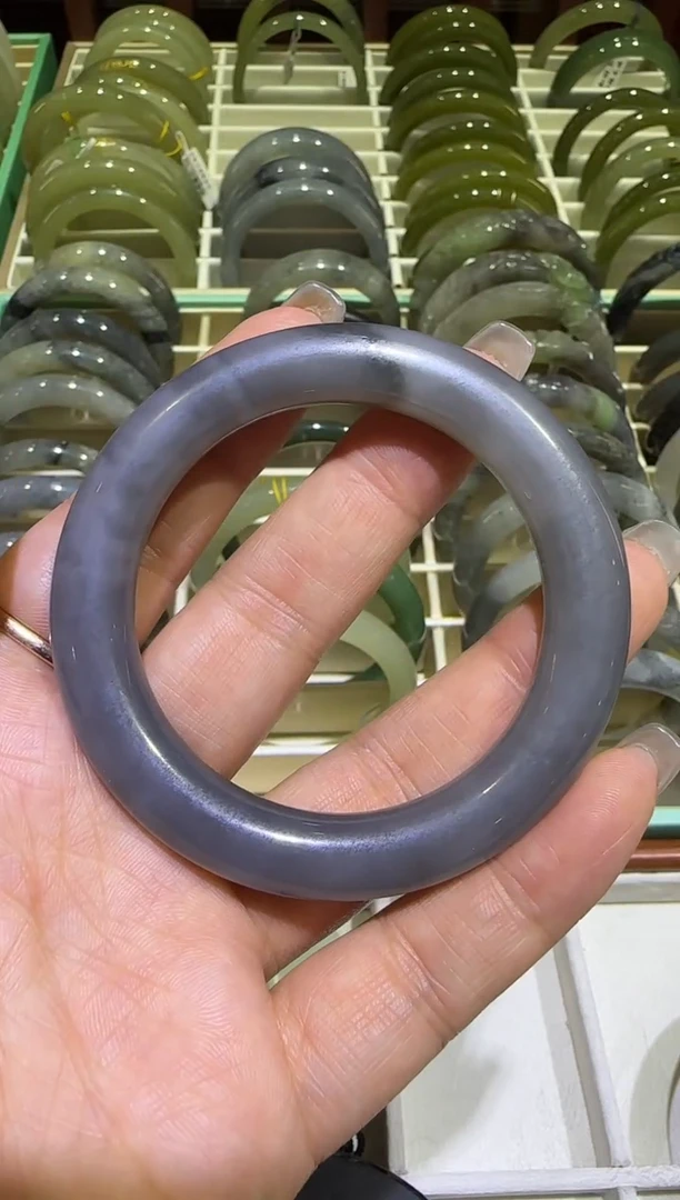 和田玉手镯未镶嵌【宏钰0707】22