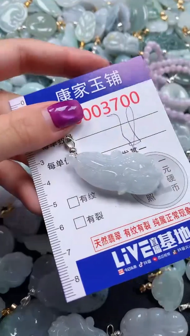 颈饰未镶嵌翡翠3700
