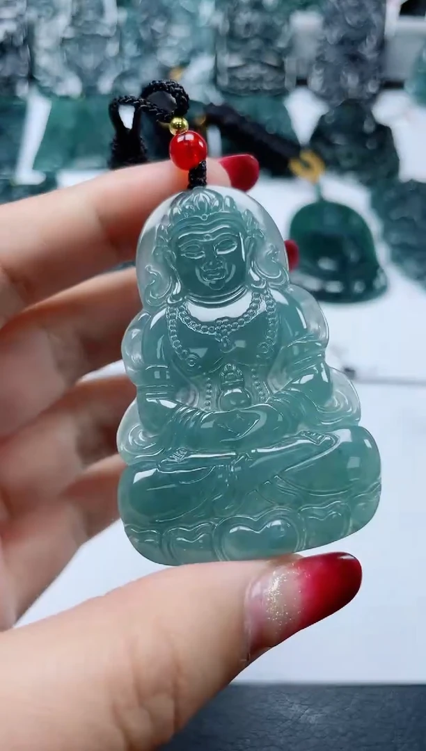 【闪购商品】翡翠颈饰未镶嵌多样性发货一件发货-度母