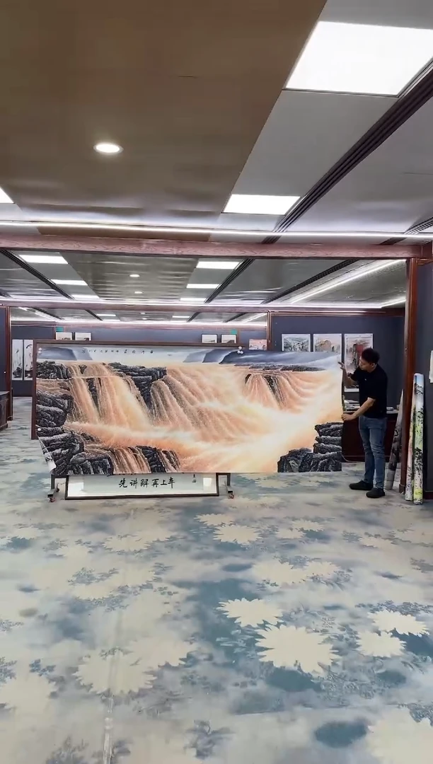 国画Z张伦玉-山水国画-大丈二