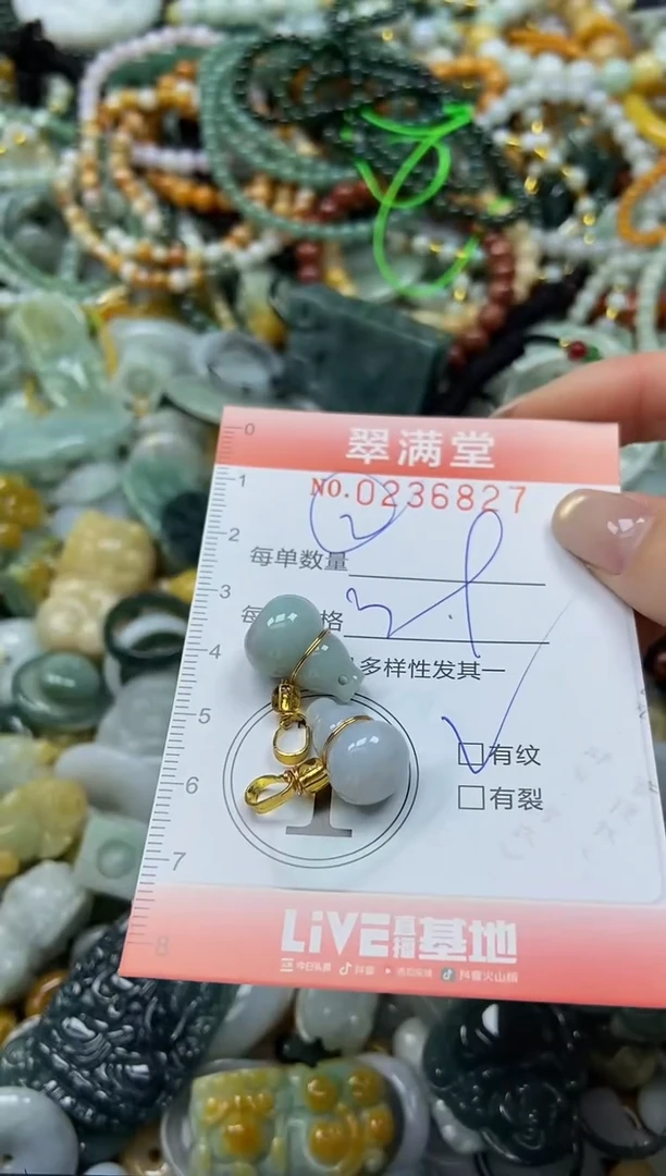 未镶嵌挂件翡翠闪购0236827