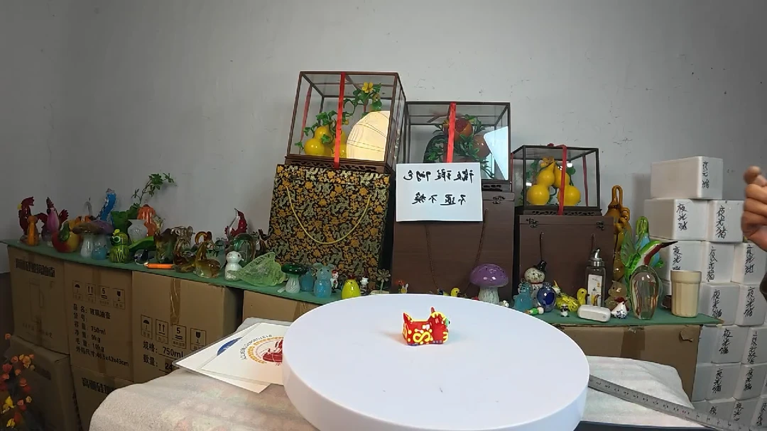 琉璃淄博非遗琉璃布老虎