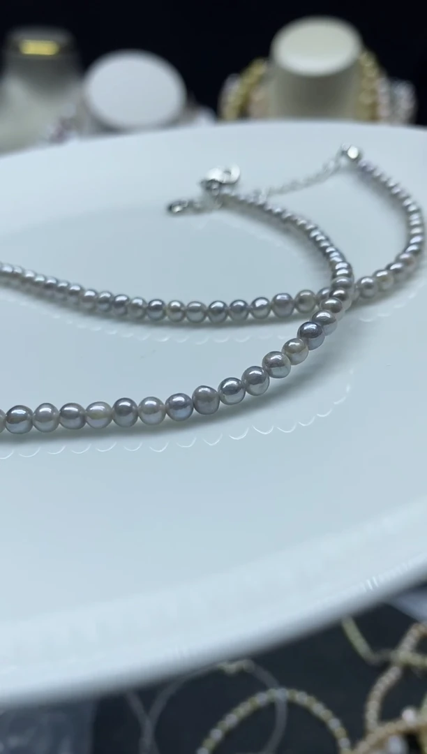 颈饰未镶嵌淡水珍珠多人