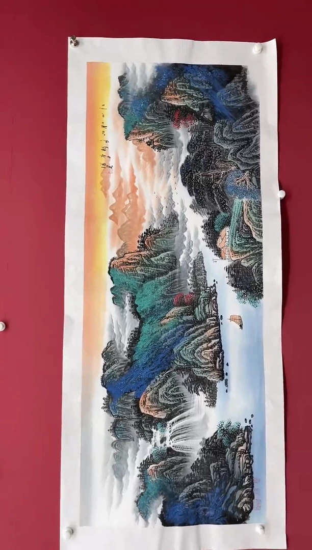 【闪购商品】国画吴-小六尺山水/无框/W