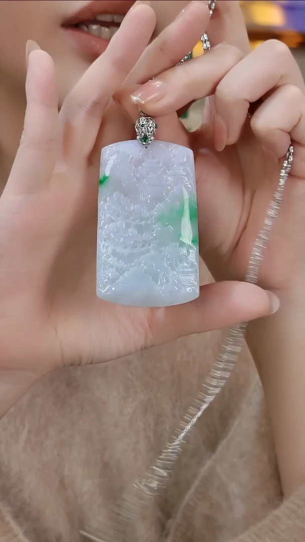 颈饰未镶嵌翡翠国风