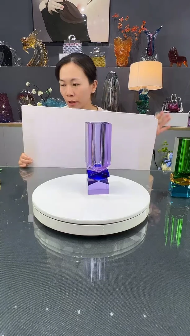 琉璃水晶琉璃摆件