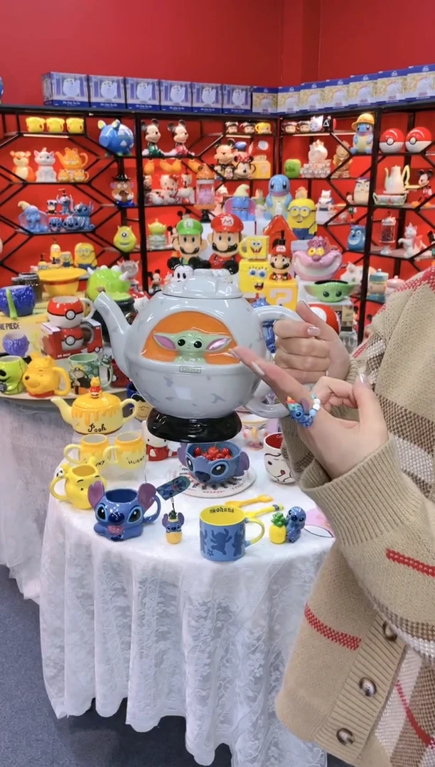 【闪购商品】.@@尤达水壶陶瓷陶瓷