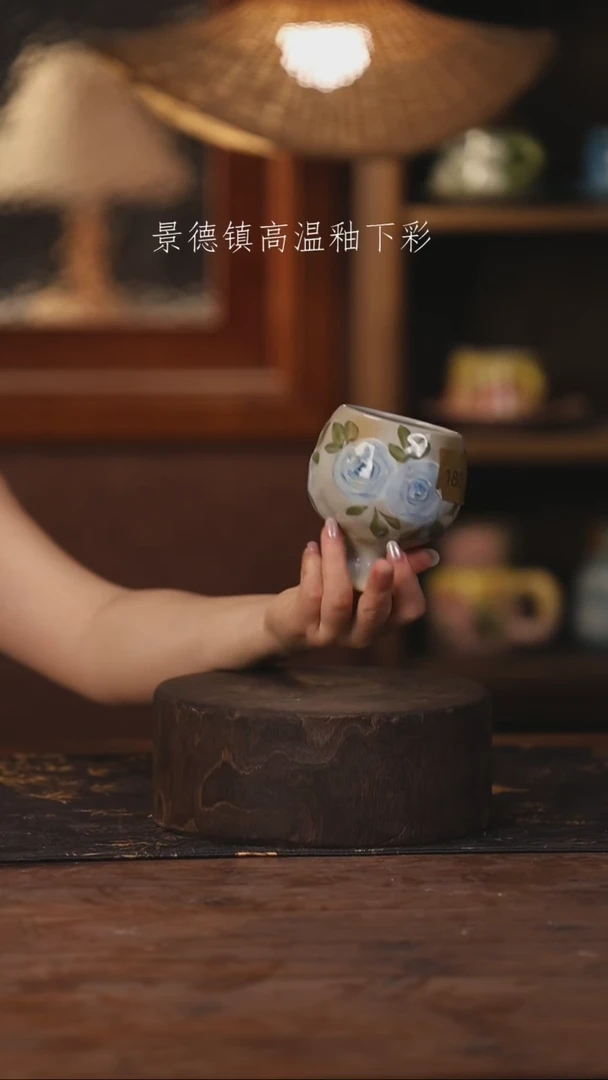 景德镇高温釉下手绘陶瓷180