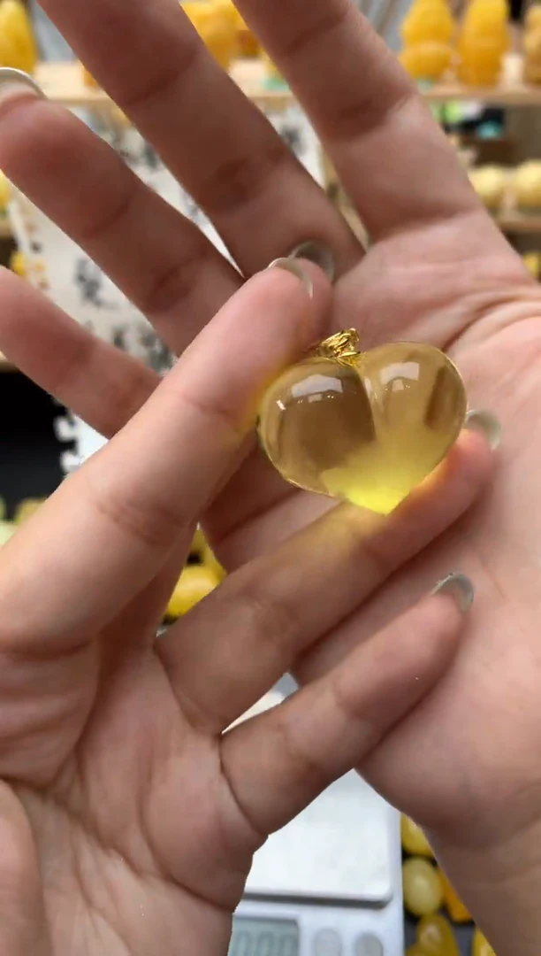 琥珀银S925镶嵌珠宝奇石038琥珀蜜蜡微瑕