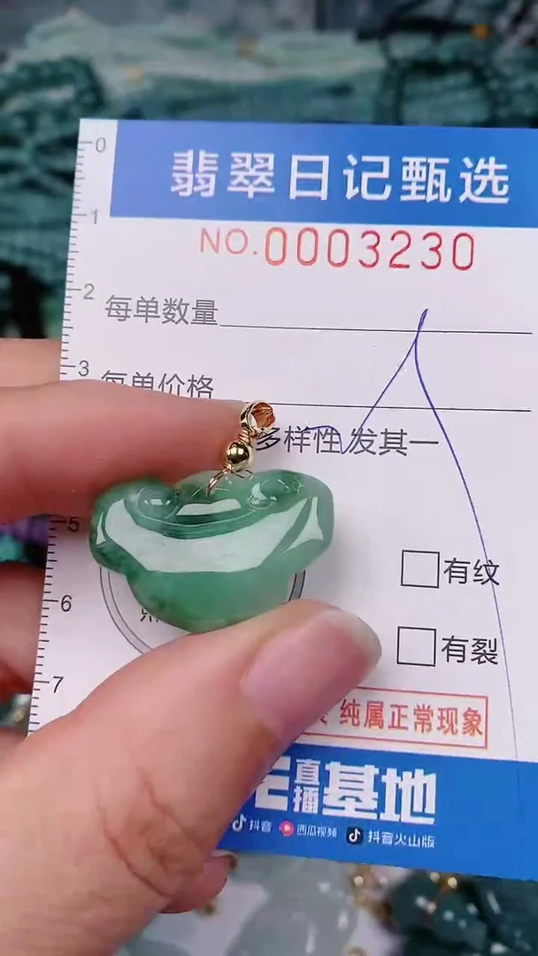 【闪购商品】翡翠颈饰未镶嵌00003230