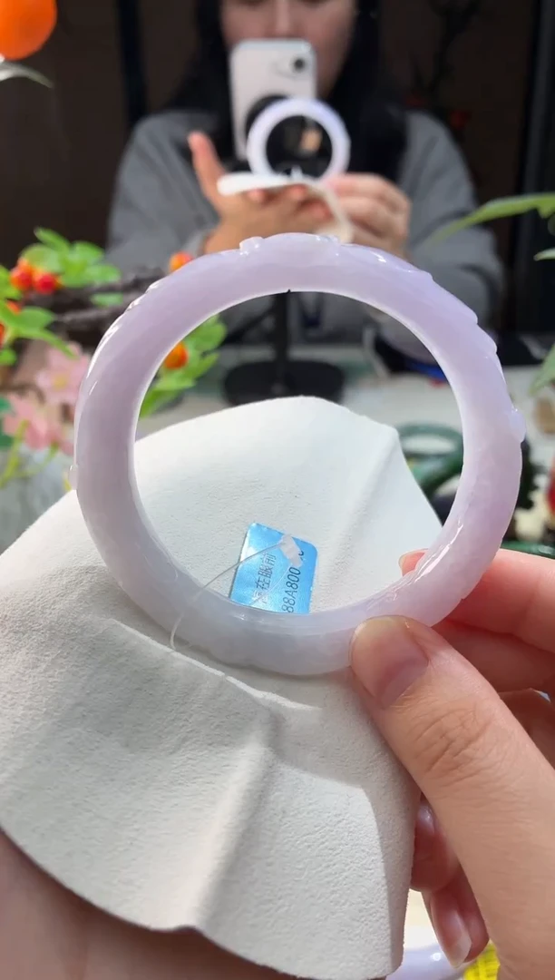 未镶嵌手镯翡翠15  翡翠手镯 56