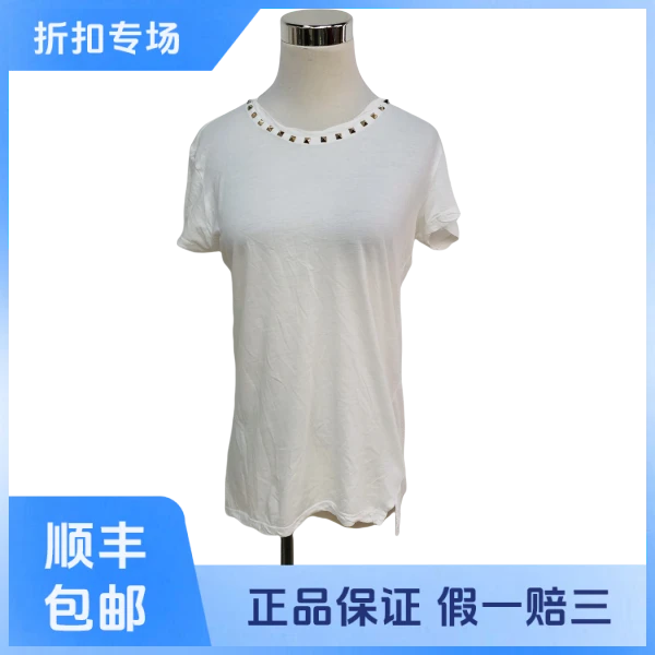 妃鱼/华伦天奴/棉/T恤/95新/沐六26