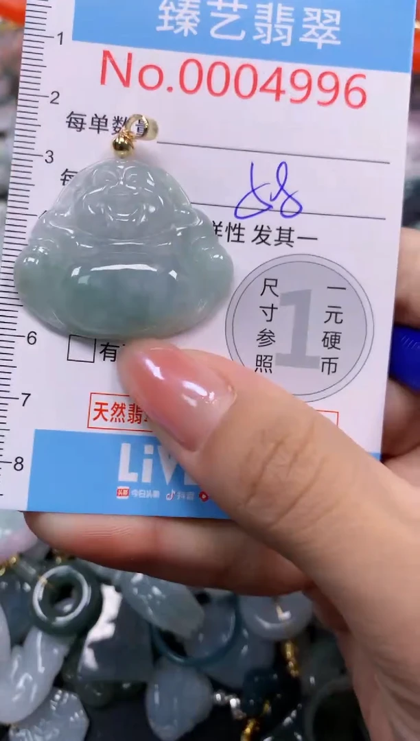 颈饰未镶嵌翡翠4996