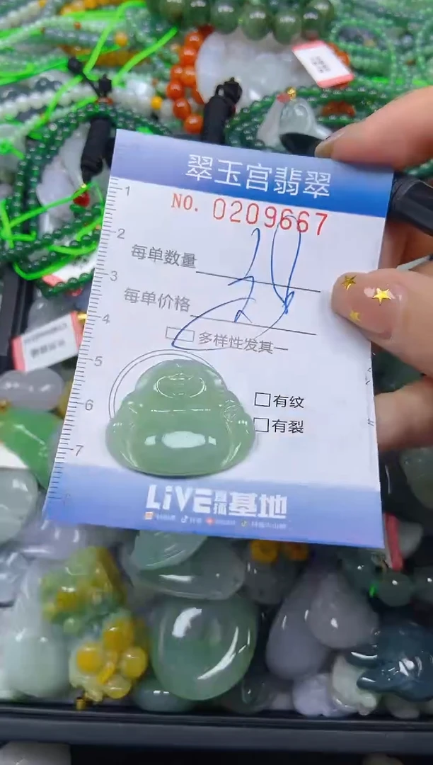 颈饰未镶嵌翡翠闪购C0209667多样性发其一