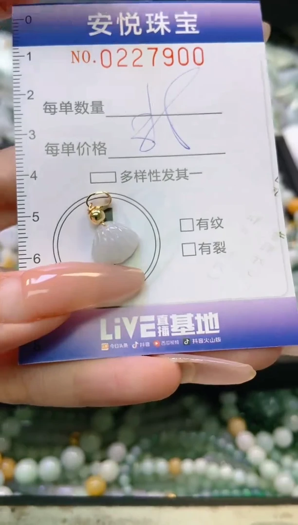 翡翠未镶嵌颈饰闪购0227900