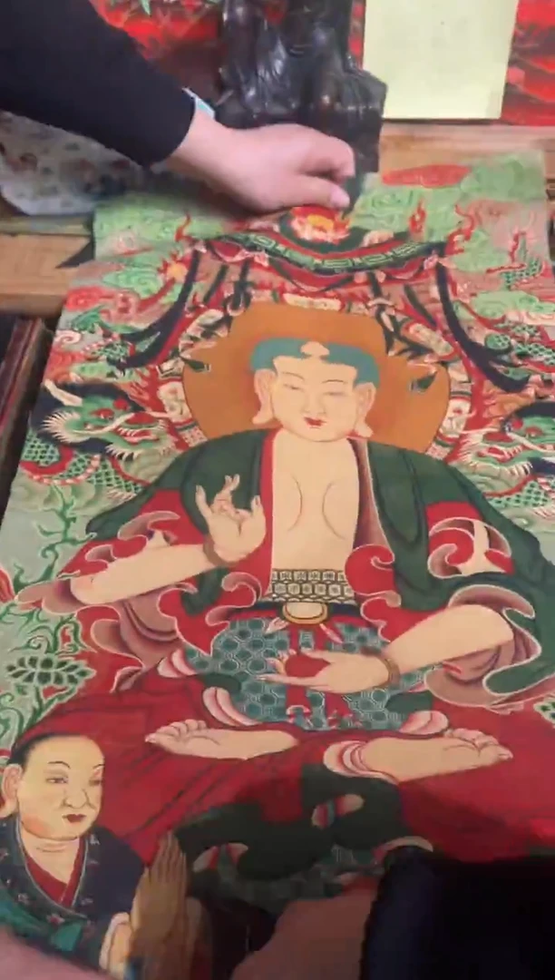 卷轴画卷轴画奥奥的唐卡