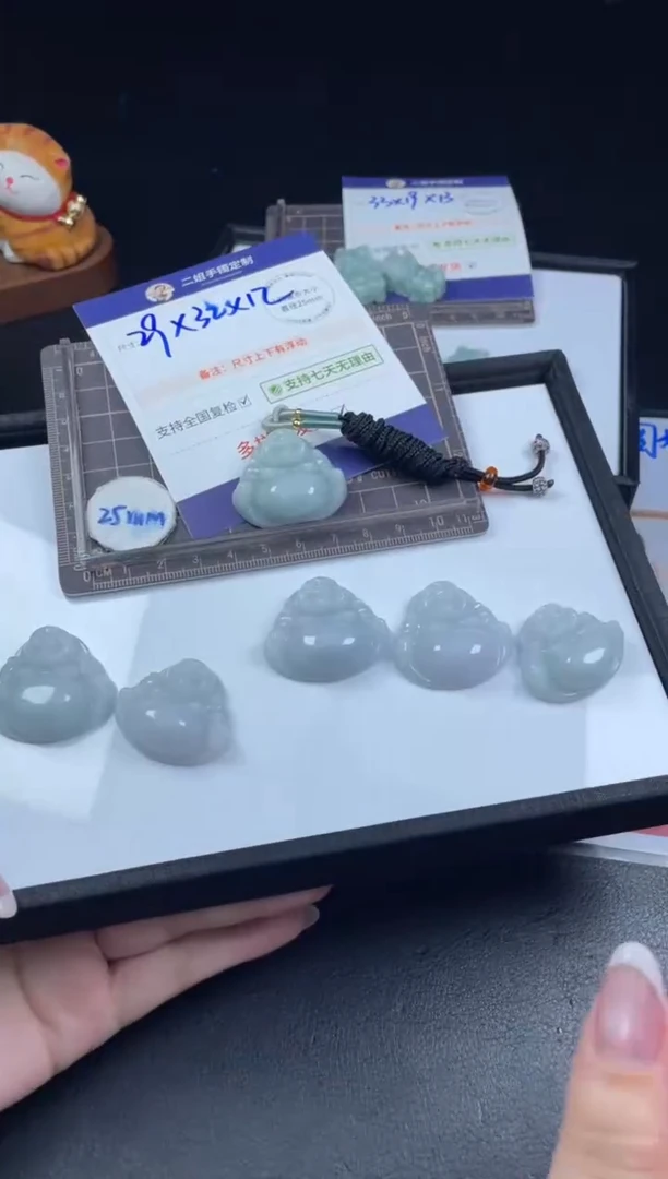 【闪购商品】翡翠挂件未镶嵌FL30大佛公CP多样性发其一配绳