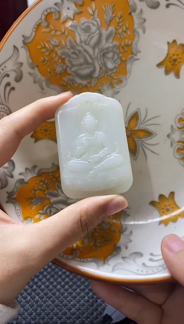 瓷片瓷片 瓷器 摆件 1个