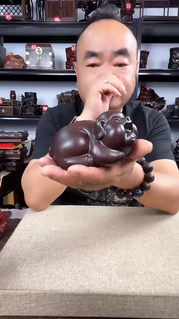 木猪老李红木工艺品