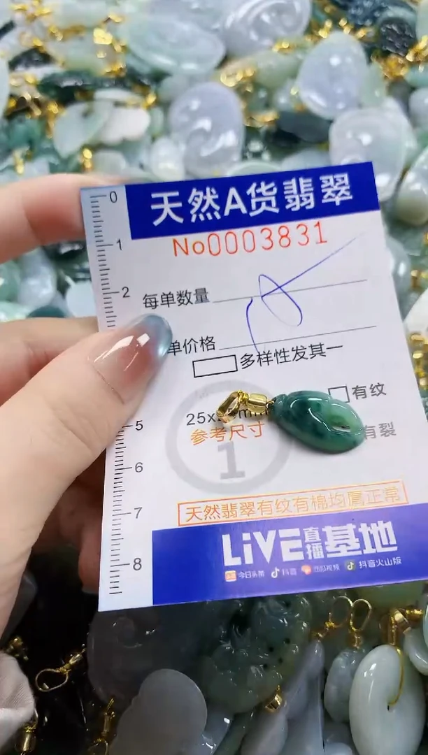 颈饰未镶嵌翡翠纯天然a货翡翠